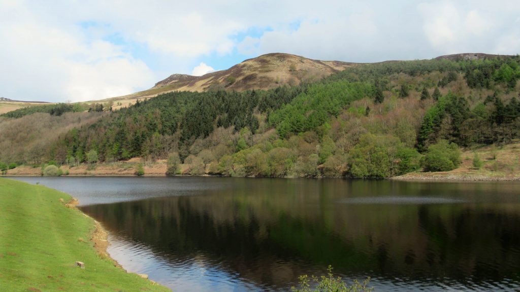 The beautiful Ladybower Reservoir in the centre of the Peak District. A great walk for all the family as it is flat and scenic with stunning hills as a backdrop!
