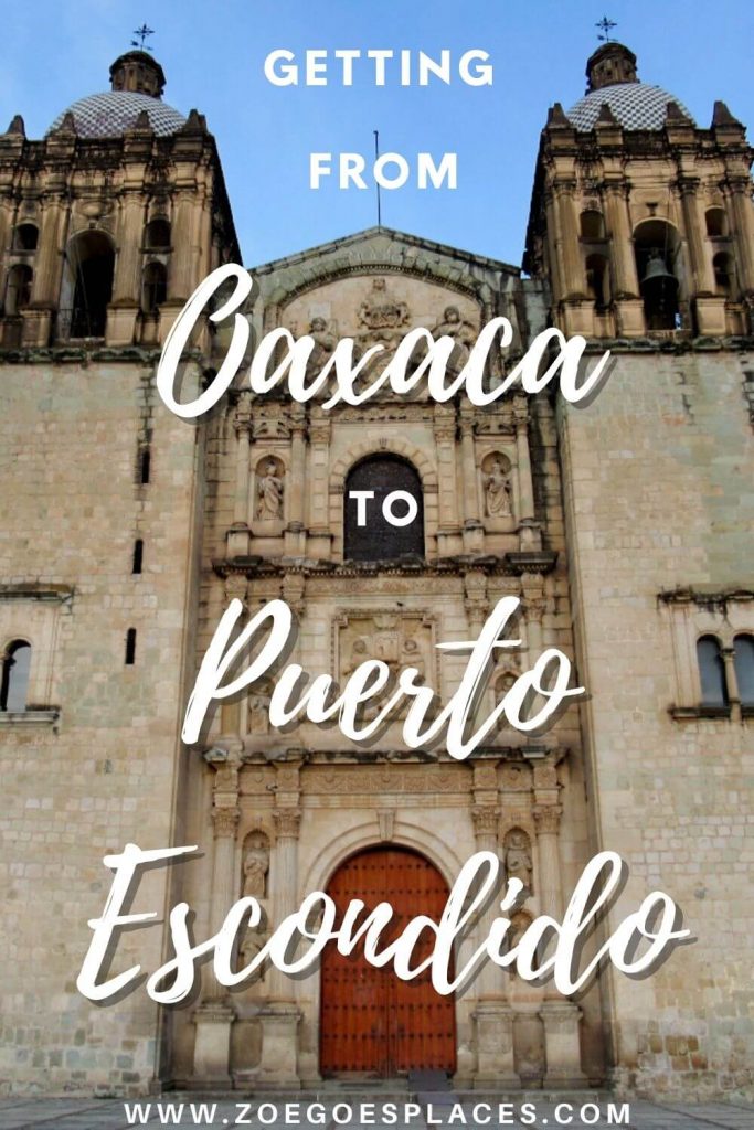 A complete travel guide for getting from Oaxaca City to the Pacific coast town of Puerto Escondido. All options from propeller plane and private shuttle to a 10-hour night bus and bumpy colectivo ride through the mountains